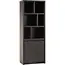 Lamulux Wall cabinet Milanello 1 door, 6 open compartments