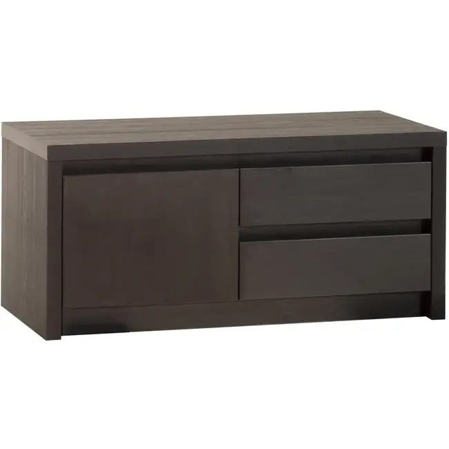 Lamulux TV Cabinet Milanello 1 door, 2 drawers