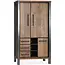 Lamulux Kinga bread cabinet 3 doors, 3 drawers, 3 open compartments