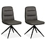 MX Sofa Dining room chair Giza - Anthracite (set of 2 chairs)