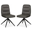 MX Sofa Dining room chair Giza - Anthracite (set of 2 chairs)