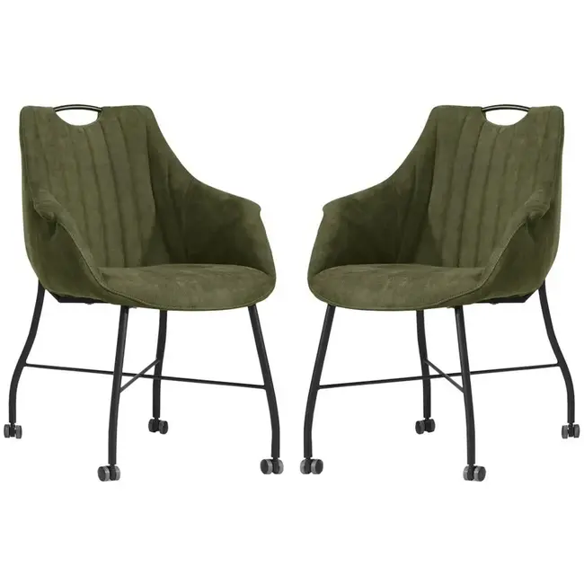 MX Sofa Dining room chair Metric - Moss (set of 2 chairs)