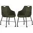 MX Sofa Chaise de salle à manger Promise - Moss (lot de 2 chaises)