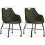 MX Sofa Dining room chair Promise - Moss (set of 2 chairs)