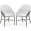 MX Sofa Dining room chair Argos - Pearl (set of 2 pieces)