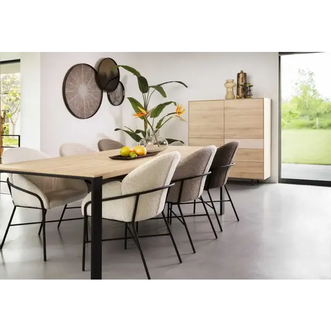 MX Sofa Esszimmerstuhl Argos - Toffee (2er-Set)