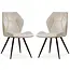 MX Sofa Tesla chair - Sand - set of 2 chairs