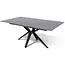 Modulax Extendable Table HAKU - 180-230 cm with tempered glass top with ceramic top layer