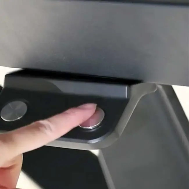 Modulax Stół rozkładany elektrycznie HAKU - 160-210 cm z blatem ze szkła hartowanego z warstwą ceramiczną