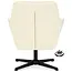Decomeubel Fauteuil Pivotant Ezra coloris Naturel