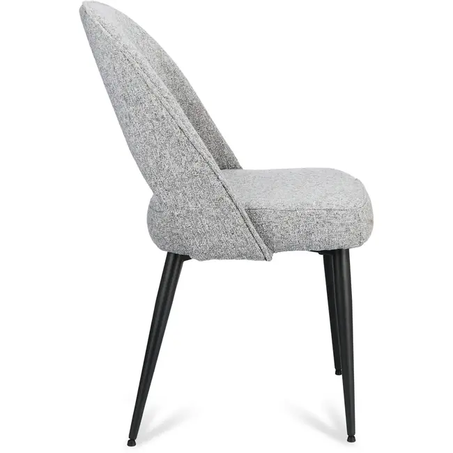 MX Sofa Krzesło do jadalni Seattle - Grey (zestaw 2 szt.)