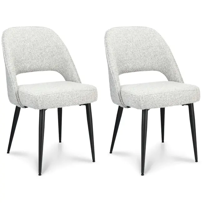 MX Sofa Eetkamerstoel Seattle - Shell (set van 2 stuks)