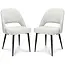 MX Sofa Eetkamerstoel Seattle - Shell (set van 2 stuks)