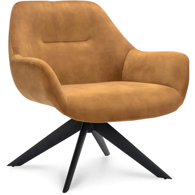 Decomeubel Fauteuil Vegas couleur - Cognac