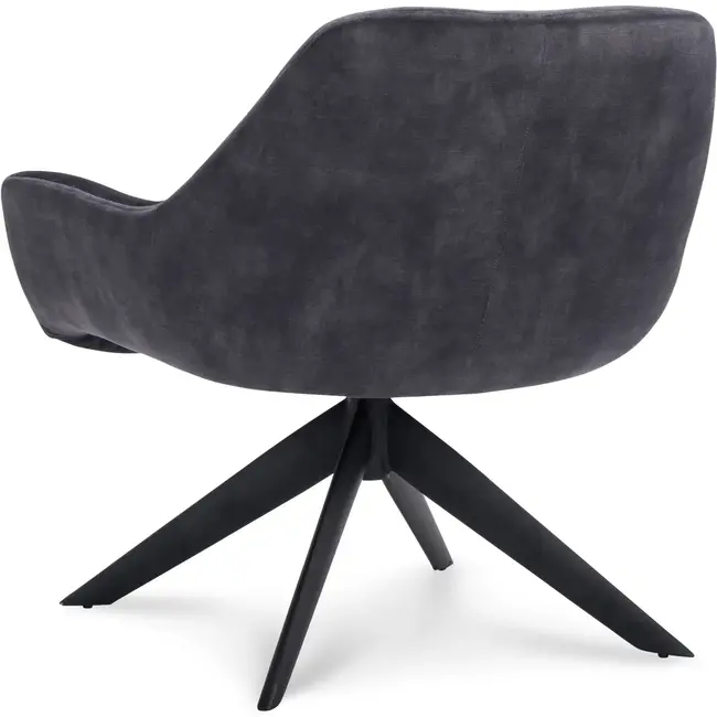 Decomeubel Fauteuil Vegas kleur - Antraciet