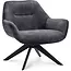 Decomeubel Fauteuil Vegas couleur - Anthracite