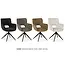 MX Sofa Esszimmerstuhl Darwin - Natur (2er-Set)