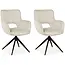 MX Sofa Esszimmerstuhl Darwin - Natur (2er-Set)
