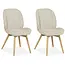 MX Sofa Dining room chair Lily - Beige (set of 2)