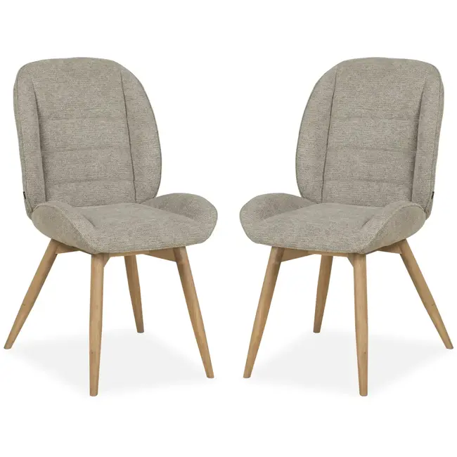 MX Sofa Eetkamer stoel Lily - Dolphin (set van 2 stuks)