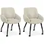 MX Sofa Dining chair Rowan - Anthracite (set of 2) - Copy