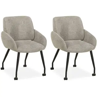 MX Sofa Esszimmerstuhl Rowan - Dolphin (2er-Set)