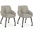MX Sofa Esszimmerstuhl Rowan - Dolphin (2er-Set)