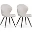 MX Sofa Chaise de salle à manger Magic - Sand (lot de 2 chaises)