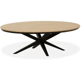 Lamulux Table basse ovale Lamulux Wellington