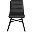 MX Sofa Chaise de salle à manger Bowie - Anthracite (lot de 2 chaises)