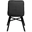 MX Sofa Esszimmerstuhl Bowie - Anthrazit (2er-Set)