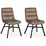 MX Sofa Chaise de salle à manger Bowie - Truffle (lot de 2 chaises)