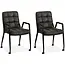 MX Sofa Esszimmerstuhl Ryan - Anthrazit (2er-Set)