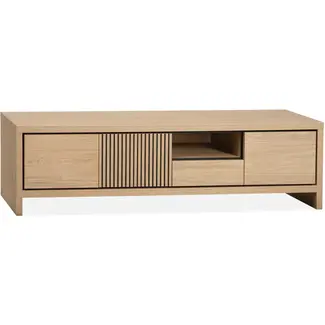 Lamulux TV Cabinet Levanzo 3 doors, 1 drawer, 1 open compartment