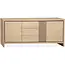 Lamulux Buffet Levanzo 2 portes, 3 tiroirs, coloris Chêne Blond
