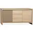 Lamulux Buffet Levanzo 2 portes, 3 tiroirs, coloris Chêne Blond