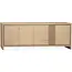 Lamulux Buffet Levanzo 4 portes, couleur Chêne Blond
