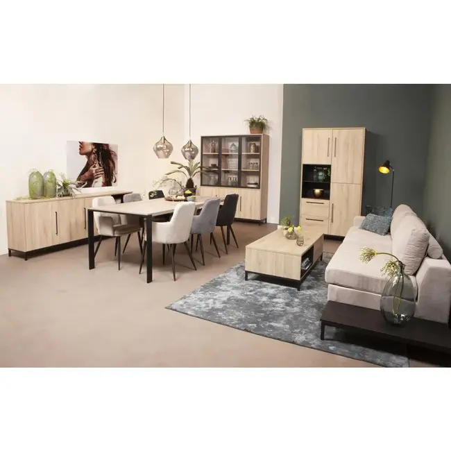 Lamulux Couchtisch Bridge, Farbe frische Eiche