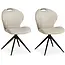 MX Sofa Esszimmerstuhl River - Natural (2er-Set)