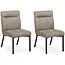 MX Sofa Eetkamer stoel Jagger - Clay (set van 2 stuks)