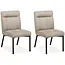 MX Sofa Chaise de salle à manger Jagger - Sand (lot de 2 pièces)