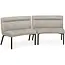 MX Sofa Esszimmersofa Jagger - Sand (2er-Set)