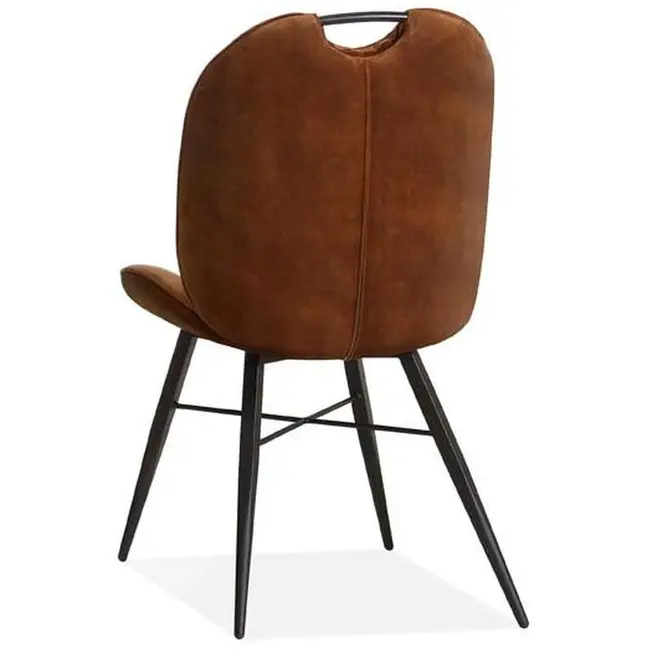 MX Sofa Esszimmerstuhl Austin - Cognac (2er-Set)