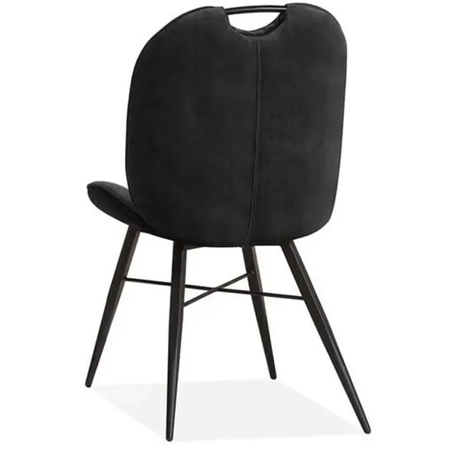 MX Sofa Eetkamerstoel Austin - Antraciet (set van 2 stoelen)