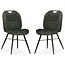 MX Sofa Esszimmerstuhl Austin - Jägergrün (2er-Set)
