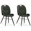 MX Sofa Esszimmerstuhl Austin - Jägergrün (2er-Set)