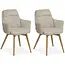 MX Sofa Dining chair Enzo - Natural (set of 2 chairs)