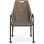 MX Sofa Axa Stuhl mit Rollen – Taupe – 2er-Set