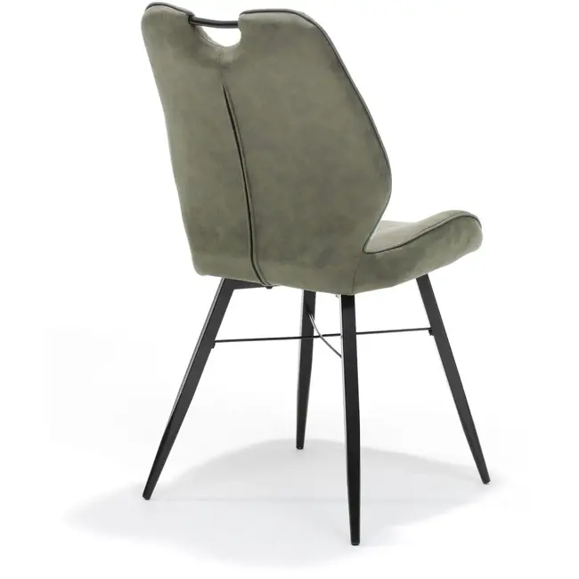 RV Design Eetkamerstoel Quattro - Groen (set van 2 stoelen)