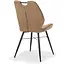 RV Design Esszimmerstuhl Quattro - Cognac (2er-Set)